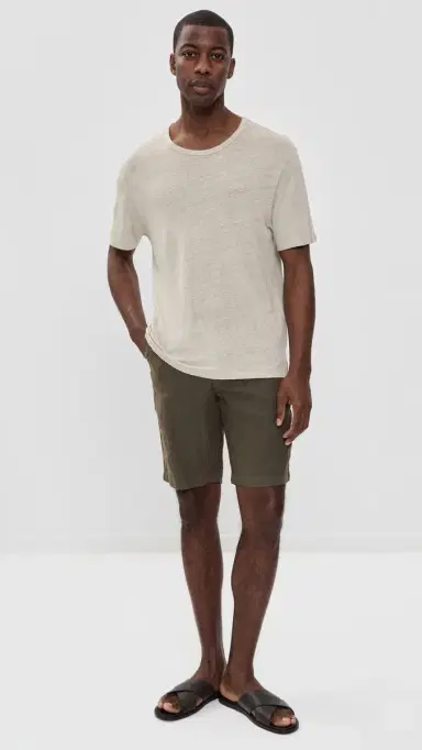 Alex Crane Linen Sun Tee Bone | Thumbnail 5 Alex Crane Linen Sun Tee Bone | Thumbnail 5