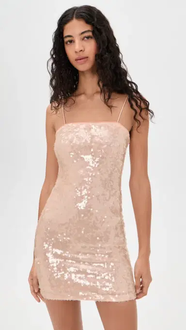 Alice + Olivia Delora Sequin Mini Dress | Thumbnail 2 Alice + Olivia Delora Sequin Mini Dress | Thumbnail 2