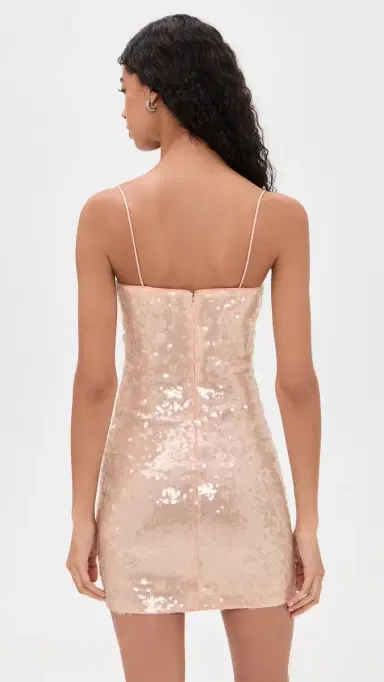 Alice + Olivia Delora Sequin Mini Dress | Thumbnail 3 Alice + Olivia Delora Sequin Mini Dress | Thumbnail 3
