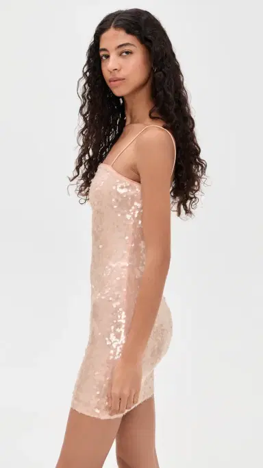 Alice + Olivia Delora Sequin Mini Dress | Thumbnail 4 Alice + Olivia Delora Sequin Mini Dress | Thumbnail 4