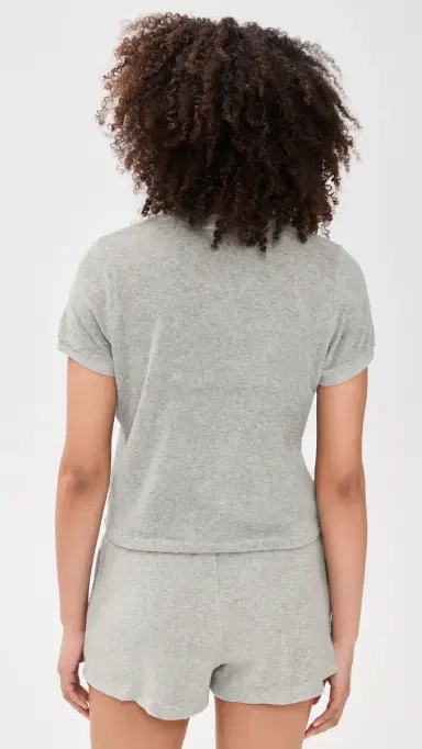 Suzie Kondi Carpi Tee Grey Heather | Thumbnail 3 Suzie Kondi Carpi Tee Grey Heather | Thumbnail 3