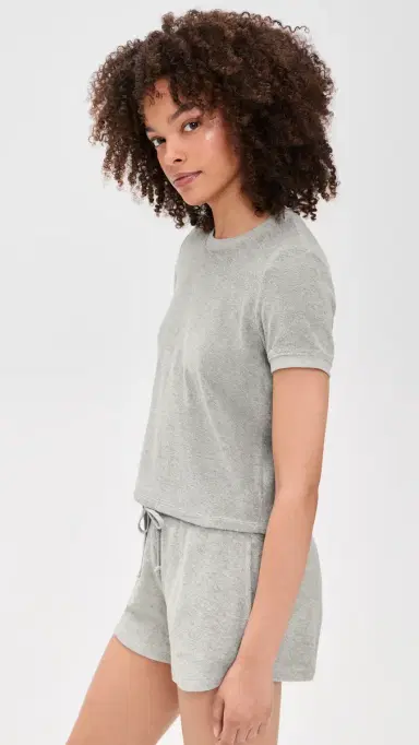 Suzie Kondi Carpi Tee Grey Heather | Thumbnail 4 Suzie Kondi Carpi Tee Grey Heather | Thumbnail 4