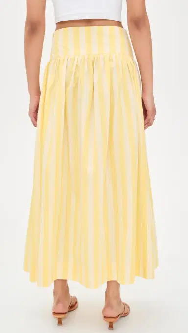 The Tiny Big Sister Striped Skirt Mellow Yellow | Thumbnail 3 The Tiny Big Sister Striped Skirt Mellow Yellow | Thumbnail 3