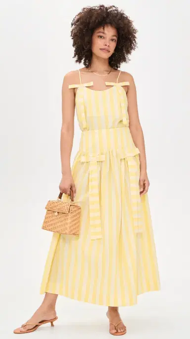 The Tiny Big Sister Striped Skirt Mellow Yellow | Thumbnail 5 The Tiny Big Sister Striped Skirt Mellow Yellow | Thumbnail 5