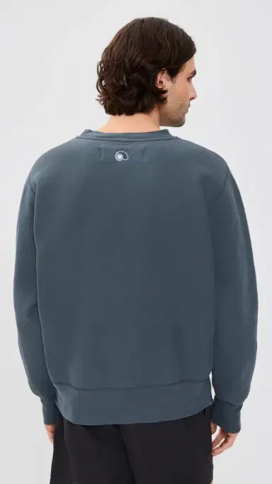 Aaron Levine Crewneck Sweatshirt late Blue | Thumbnail 3 Aaron Levine Crewneck Sweatshirt late Blue | Thumbnail 3