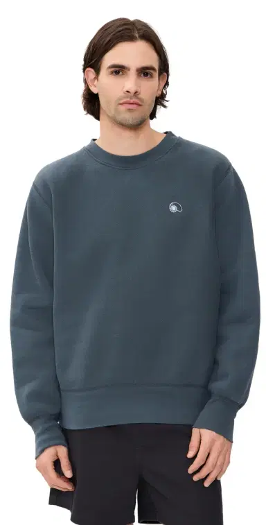 Aaron Levine Crewneck Sweatshirt late Blue | Thumbnail 1 Aaron Levine Crewneck Sweatshirt late Blue | Thumbnail 1