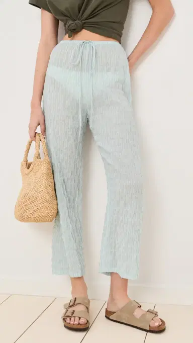 LE BOP x ally K. Goldman Arden Pants Sage Green | Thumbnail 2 LE BOP x ally K. Goldman Arden Pants Sage Green | Thumbnail 2
