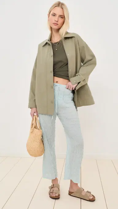 LE BOP x ally K. Goldman Arden Pants Sage Green | Thumbnail 5 LE BOP x ally K. Goldman Arden Pants Sage Green | Thumbnail 5