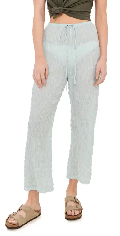 LE BOP x ally K. Goldman Arden Pants Sage Green | Thumbnail 1 LE BOP x ally K. Goldman Arden Pants Sage Green | Thumbnail 1