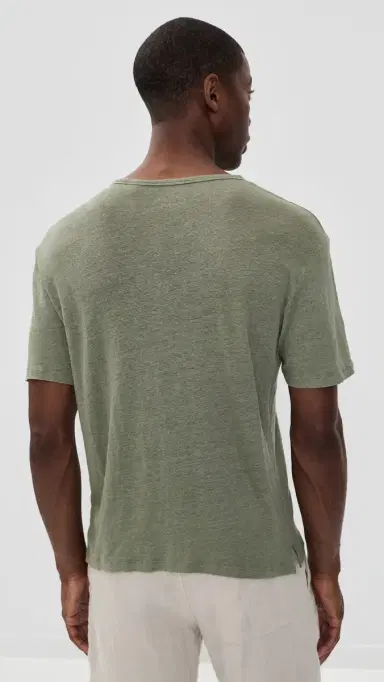 Alex Crane Linen Sun Tee Jade | Thumbnail 3 Alex Crane Linen Sun Tee Jade | Thumbnail 3