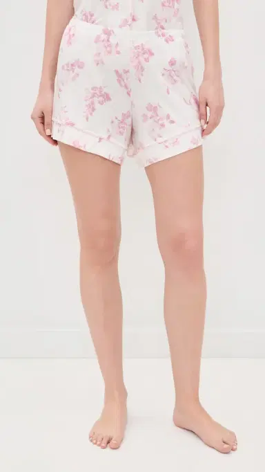 Eberjey Gisele Printed Relaxed Shorts Pajama et Rose Garden | Thumbnail 5 Eberjey Gisele Printed Relaxed Shorts Pajama et Rose Garden | Thumbnail 5
