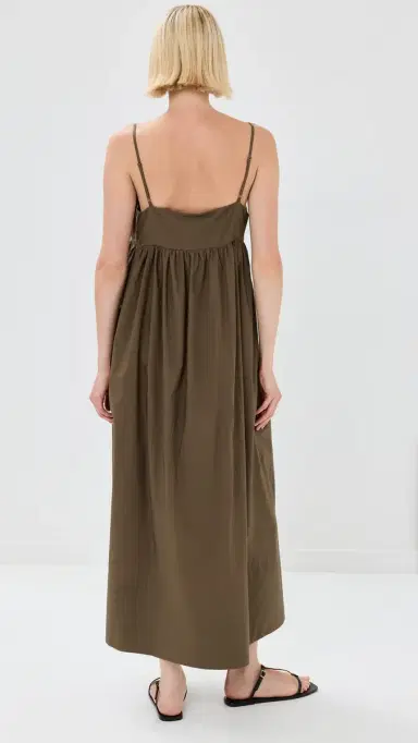 Jenni Kayne Cove Dress Olive L | Thumbnail 4 Jenni Kayne Cove Dress Olive L | Thumbnail 4
