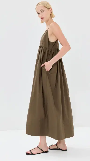 Jenni Kayne Cove Dress Olive L | Thumbnail 5 Jenni Kayne Cove Dress Olive L | Thumbnail 5