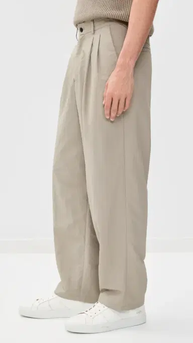 AUTO-REPLY Nylon Pleated Trousers | Thumbnail 4 AUTO-REPLY Nylon Pleated Trousers | Thumbnail 4