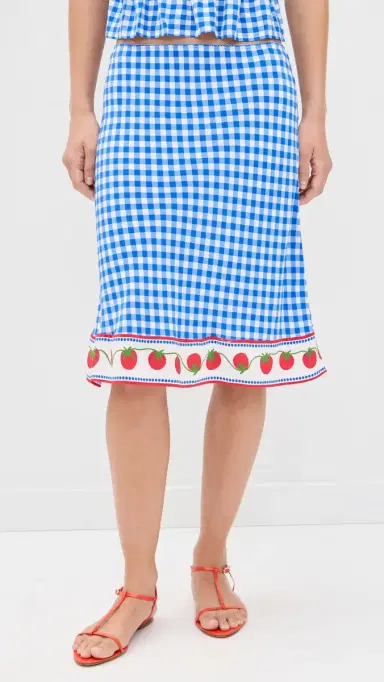 RAILS x Giadzy Grazia Skirt Gingham Tomatoes | Thumbnail 2 RAILS x Giadzy Grazia Skirt Gingham Tomatoes | Thumbnail 2