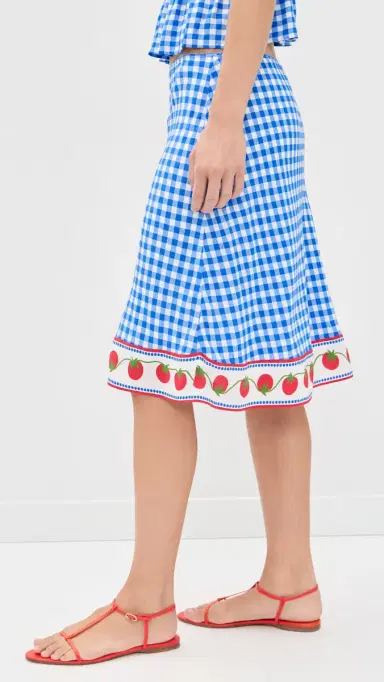 RAILS x Giadzy Grazia Skirt Gingham Tomatoes | Thumbnail 4 RAILS x Giadzy Grazia Skirt Gingham Tomatoes | Thumbnail 4
