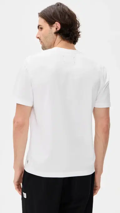 REIGNING CHAMP Midweight Jersey tandard T-Shirt White | Thumbnail 3 REIGNING CHAMP Midweight Jersey tandard T-Shirt White | Thumbnail 3