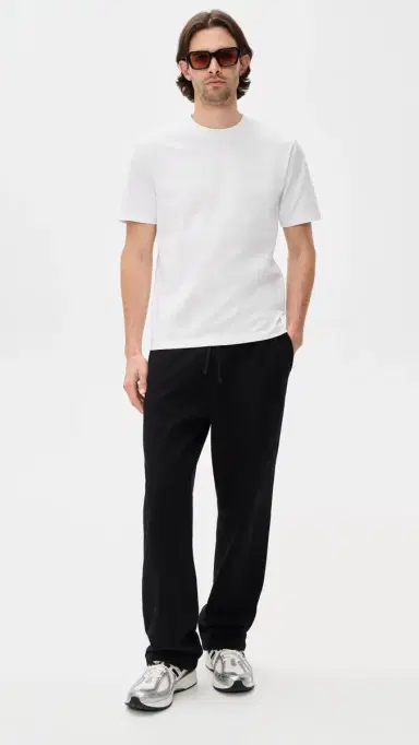 REIGNING CHAMP Midweight Jersey tandard T-Shirt White | Thumbnail 5 REIGNING CHAMP Midweight Jersey tandard T-Shirt White | Thumbnail 5