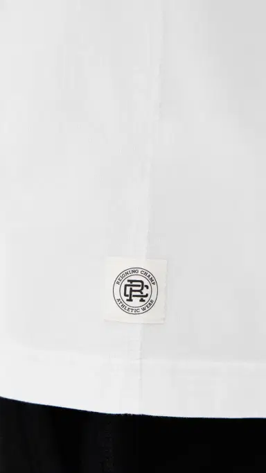 REIGNING CHAMP Midweight Jersey tandard T-Shirt White | Thumbnail 6 REIGNING CHAMP Midweight Jersey tandard T-Shirt White | Thumbnail 6