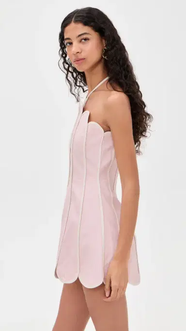 Azulu Lenny inen Dress Ballet Pink | Thumbnail 4 Azulu Lenny inen Dress Ballet Pink | Thumbnail 4
