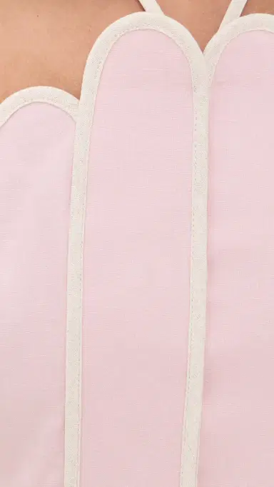 Azulu Lenny inen Dress Ballet Pink | Thumbnail 6 Azulu Lenny inen Dress Ballet Pink | Thumbnail 6