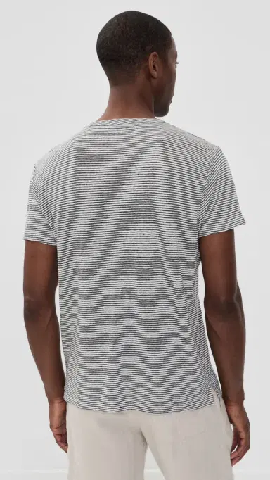 Alex Crane Linen Sun Tee Lines S | Thumbnail 3 Alex Crane Linen Sun Tee Lines S | Thumbnail 3