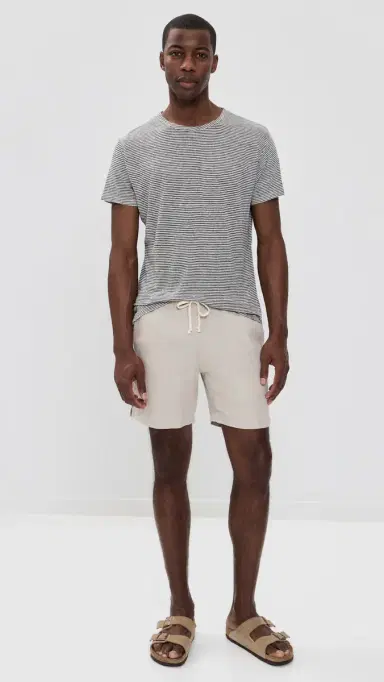 Alex Crane Linen Sun Tee Lines S | Thumbnail 5 Alex Crane Linen Sun Tee Lines S | Thumbnail 5