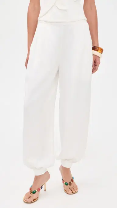 JBQ Lottie Balloon Pants White | Thumbnail 2 JBQ Lottie Balloon Pants White | Thumbnail 2