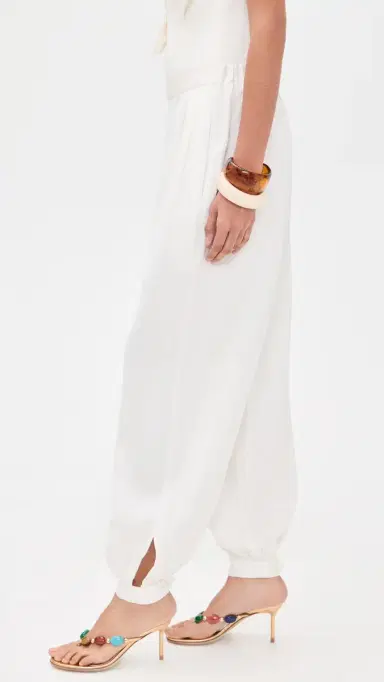 JBQ Lottie Balloon Pants White | Thumbnail 4 JBQ Lottie Balloon Pants White | Thumbnail 4