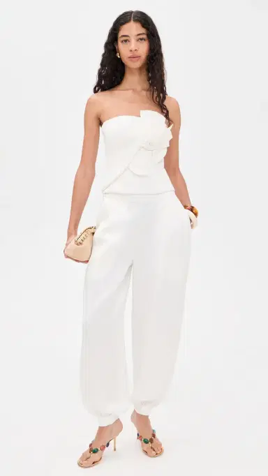 JBQ Lottie Balloon Pants White | Thumbnail 5 JBQ Lottie Balloon Pants White | Thumbnail 5