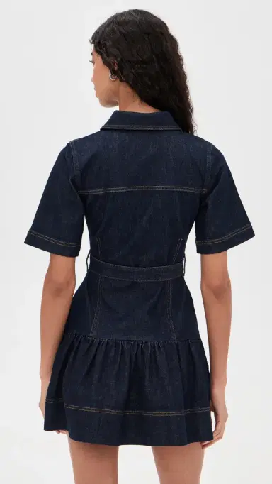 ALIGNE Amanda Denim Mini Dress Indigo | Thumbnail 3 ALIGNE Amanda Denim Mini Dress Indigo | Thumbnail 3