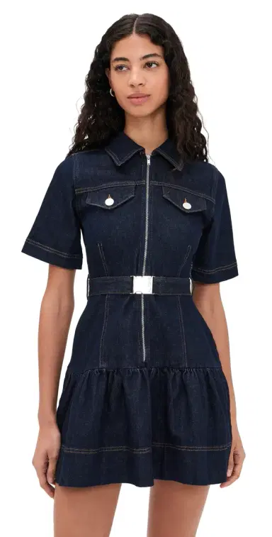 ALIGNE Amanda Denim Mini Dress Indigo | Thumbnail 1 ALIGNE Amanda Denim Mini Dress Indigo | Thumbnail 1