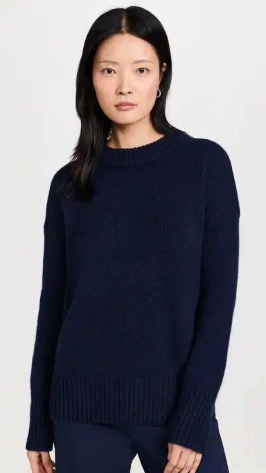 La Ligne Solid Marin Sweater Navy | Thumbnail 2 La Ligne Solid Marin Sweater Navy | Thumbnail 2