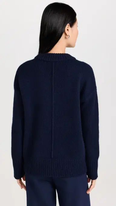 La Ligne Solid Marin Sweater Navy | Thumbnail 3 La Ligne Solid Marin Sweater Navy | Thumbnail 3