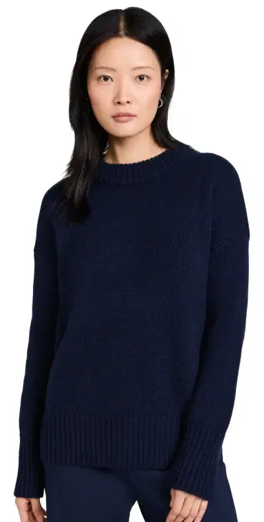La Ligne Solid Marin Sweater Navy | Thumbnail 1 La Ligne Solid Marin Sweater Navy | Thumbnail 1