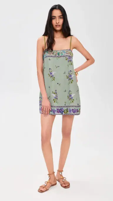 Free People Bali Take Me with You Mini Dress Mint Combo | Thumbnail 5 Free People Bali Take Me with You Mini Dress Mint Combo | Thumbnail 5