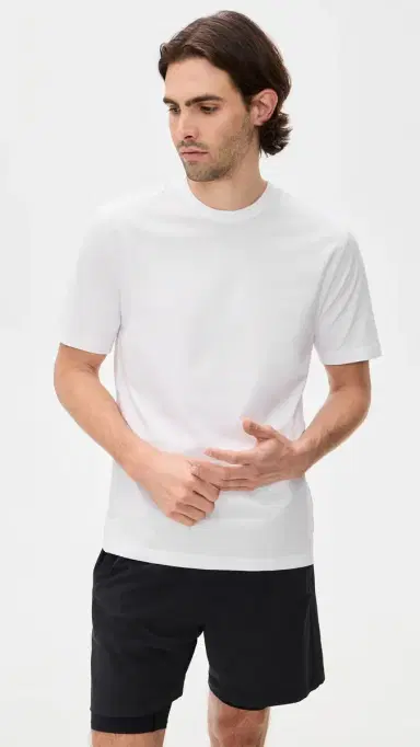 REIGNING CHAMP Lightweight Jersey tandard T-Shirt White | Thumbnail 2 REIGNING CHAMP Lightweight Jersey tandard T-Shirt White | Thumbnail 2