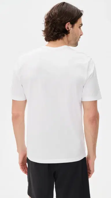 REIGNING CHAMP Lightweight Jersey tandard T-Shirt White | Thumbnail 3 REIGNING CHAMP Lightweight Jersey tandard T-Shirt White | Thumbnail 3