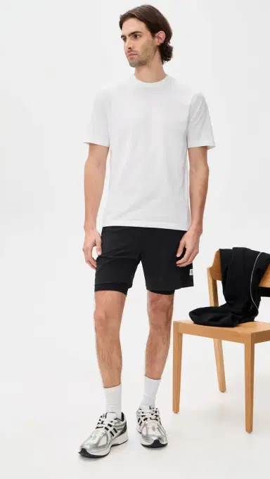 REIGNING CHAMP Lightweight Jersey tandard T-Shirt White | Thumbnail 5 REIGNING CHAMP Lightweight Jersey tandard T-Shirt White | Thumbnail 5