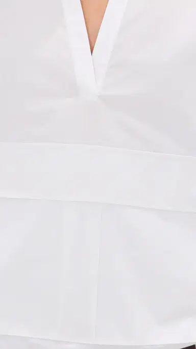LE BOP Tate Poplin Pullover White | Thumbnail 6 LE BOP Tate Poplin Pullover White | Thumbnail 6