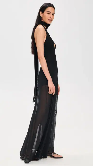 Show Me Your Mumu Katia Maxi Dress Black esh | Thumbnail 4 Show Me Your Mumu Katia Maxi Dress Black esh | Thumbnail 4