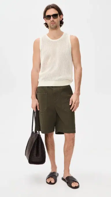 AUTO-REPLY Knit Mesh Tank Top Sea Salt | Thumbnail 5 AUTO-REPLY Knit Mesh Tank Top Sea Salt | Thumbnail 5