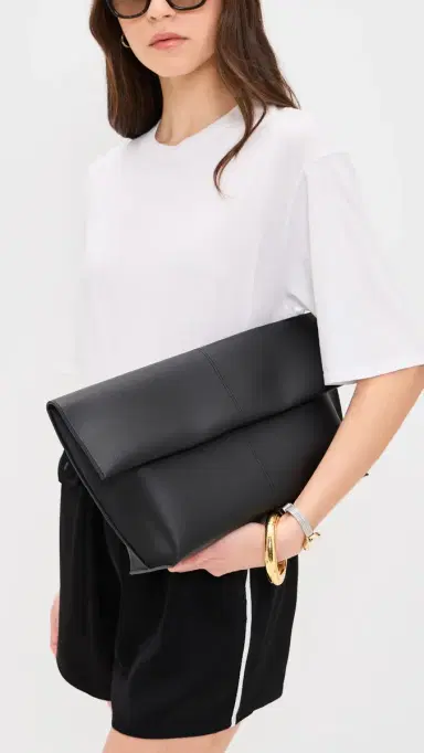 Freja New York Seamed Clutch Black One Size | Thumbnail 3 Freja New York Seamed Clutch Black One Size | Thumbnail 3