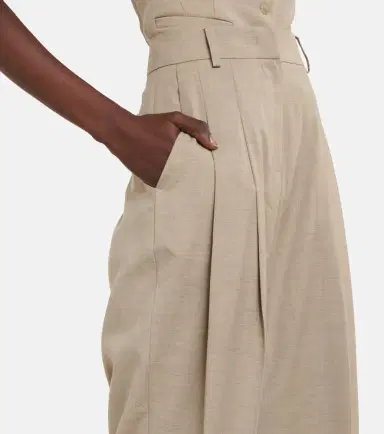 The Frankie Shop Gelso high-rise wide-leg pants | Thumbnail 3 The Frankie Shop Gelso high-rise wide-leg pants | Thumbnail 3