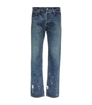 Undercover Beaded straight jeans | Thumbnail 1 Undercover Beaded straight jeans | Thumbnail 1
