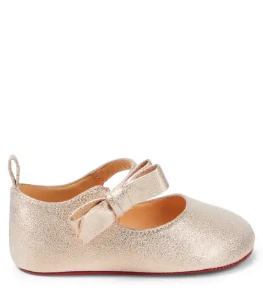 Christian Louboutin Kids Baby Lou Babe leather Mary Jane flats | Thumbnail 2 Christian Louboutin Kids Baby Lou Babe leather Mary Jane flats | Thumbnail 2