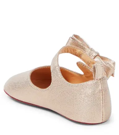 Christian Louboutin Kids Baby Lou Babe leather Mary Jane flats | Thumbnail 5 Christian Louboutin Kids Baby Lou Babe leather Mary Jane flats | Thumbnail 5