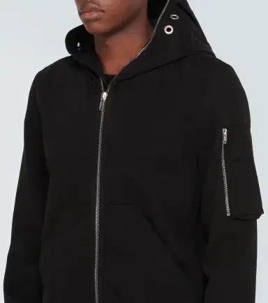 Rick Owens Cotton bomber jacket | Thumbnail 5 Rick Owens Cotton bomber jacket | Thumbnail 5