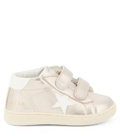 Golden Goose Kids Baby June metallic leather sneakers | Thumbnail 3 Golden Goose Kids Baby June metallic leather sneakers | Thumbnail 3