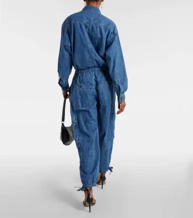 Marant Etoile Idany denim jumpsuit | Thumbnail 4 Marant Etoile Idany denim jumpsuit | Thumbnail 4